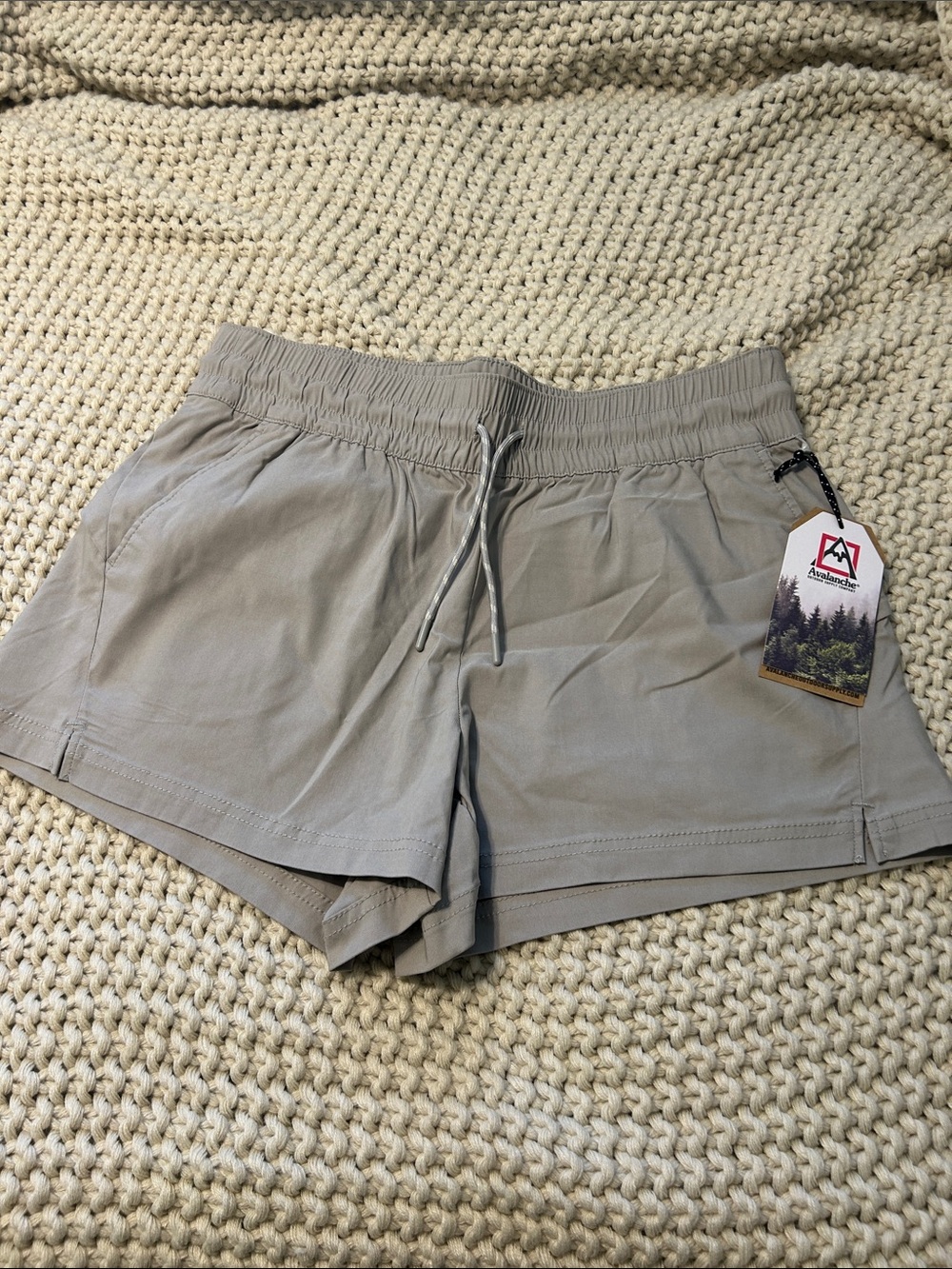Light Grey Hiking Shorts